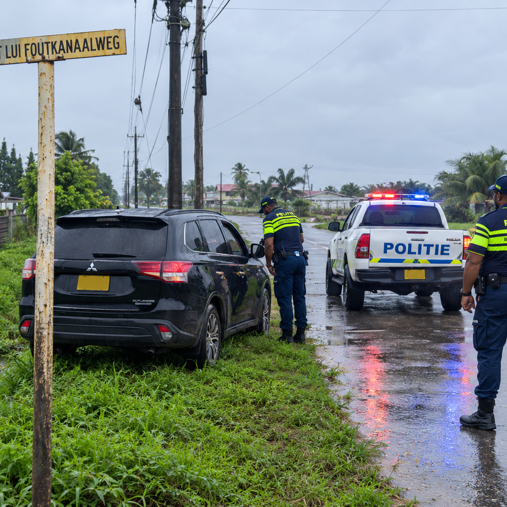 Levenloos kindje van anderhalve maand gevonden in een voertuig te Tout Lui Foutkanaalweg