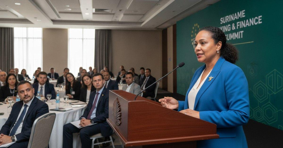 President Jennifer Simons vraagt banken om actievere rol in Surinaamse economie