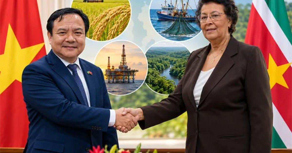 Vietnam wil Suriname ondersteunen bij uitgroei tot regionale rijstexporteur
