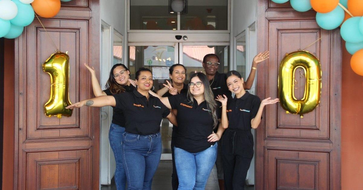 Multi Travel viert tienjarig bestaan in Paramaribo
