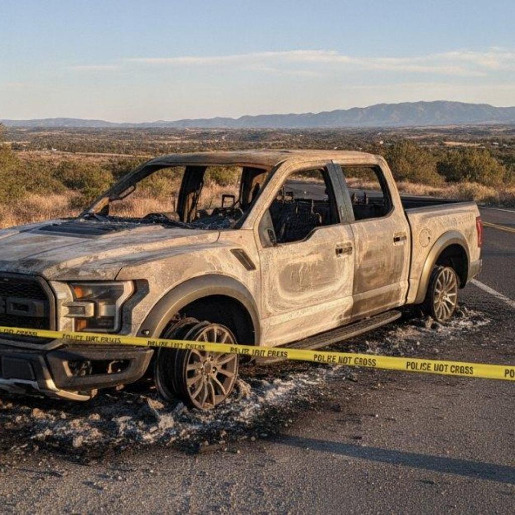 Twee aanhoudingen na brandstichting bij Ford Raptor voor geldbedrag