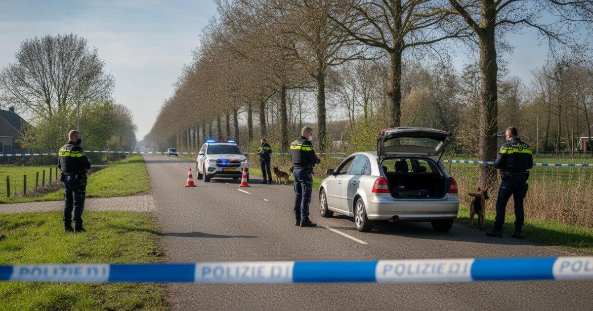 Negen flessen kwik aangetroffen in auto bij controlepost Stolkertsijver