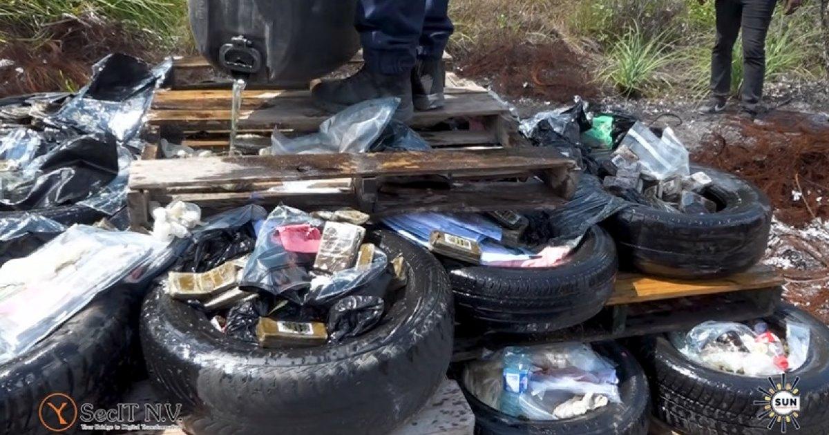 Politie vernietigt 155 kilogram drugs en andere verboden middelen in Kraka