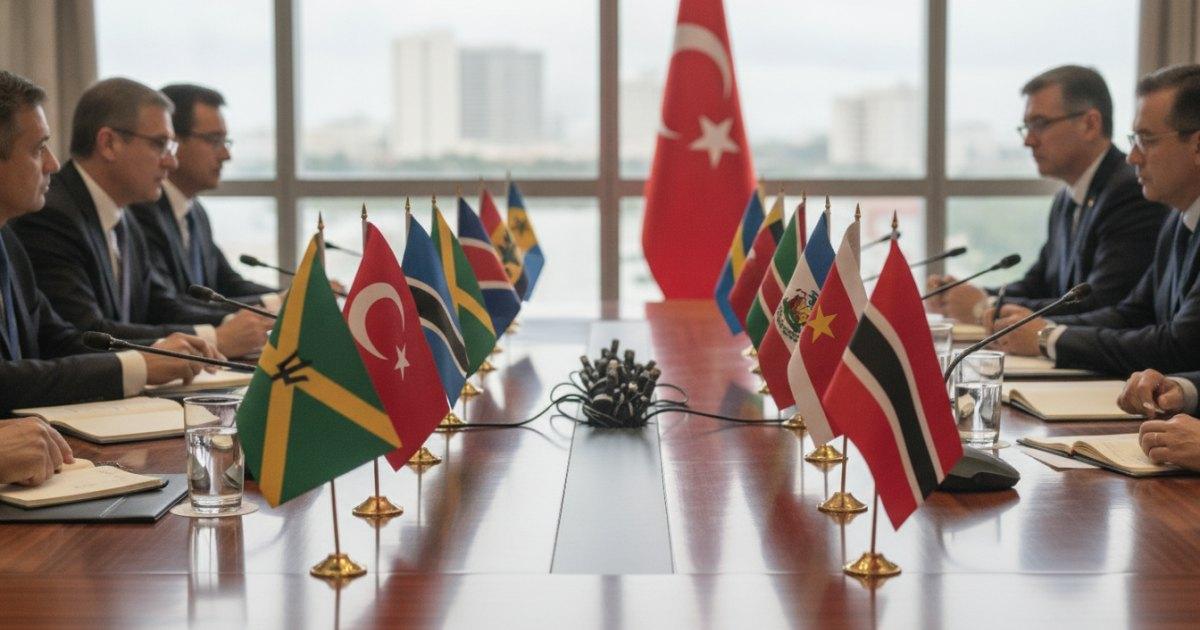 Suriname pleit als COFCOR-voorzitter voor intensievere relatie tussen Caricom en Türkiye