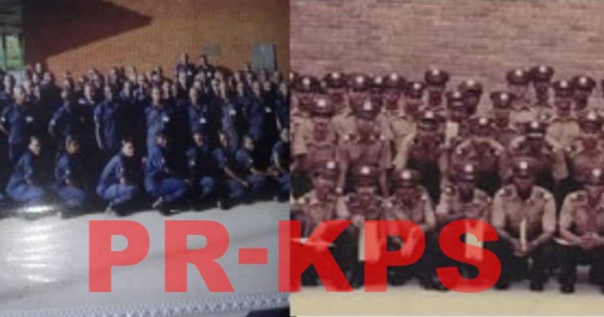 Korps Politie Suriname feliciteert politielichtingen van 15 oktober 1990 en 2007 met dienstjaren