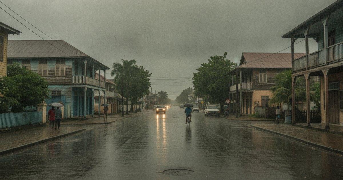 Warm en vochtig weerbeeld met stijgende neerslagkansen in Suriname op zondag 18 oktober 2026