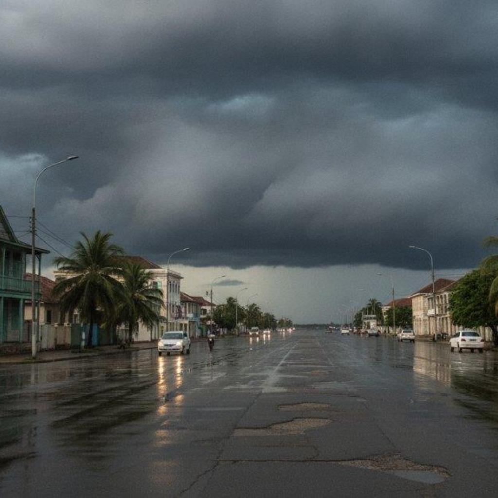 Hoge temperaturen en kans op onweer verwacht in Paramaribo en kuststreek