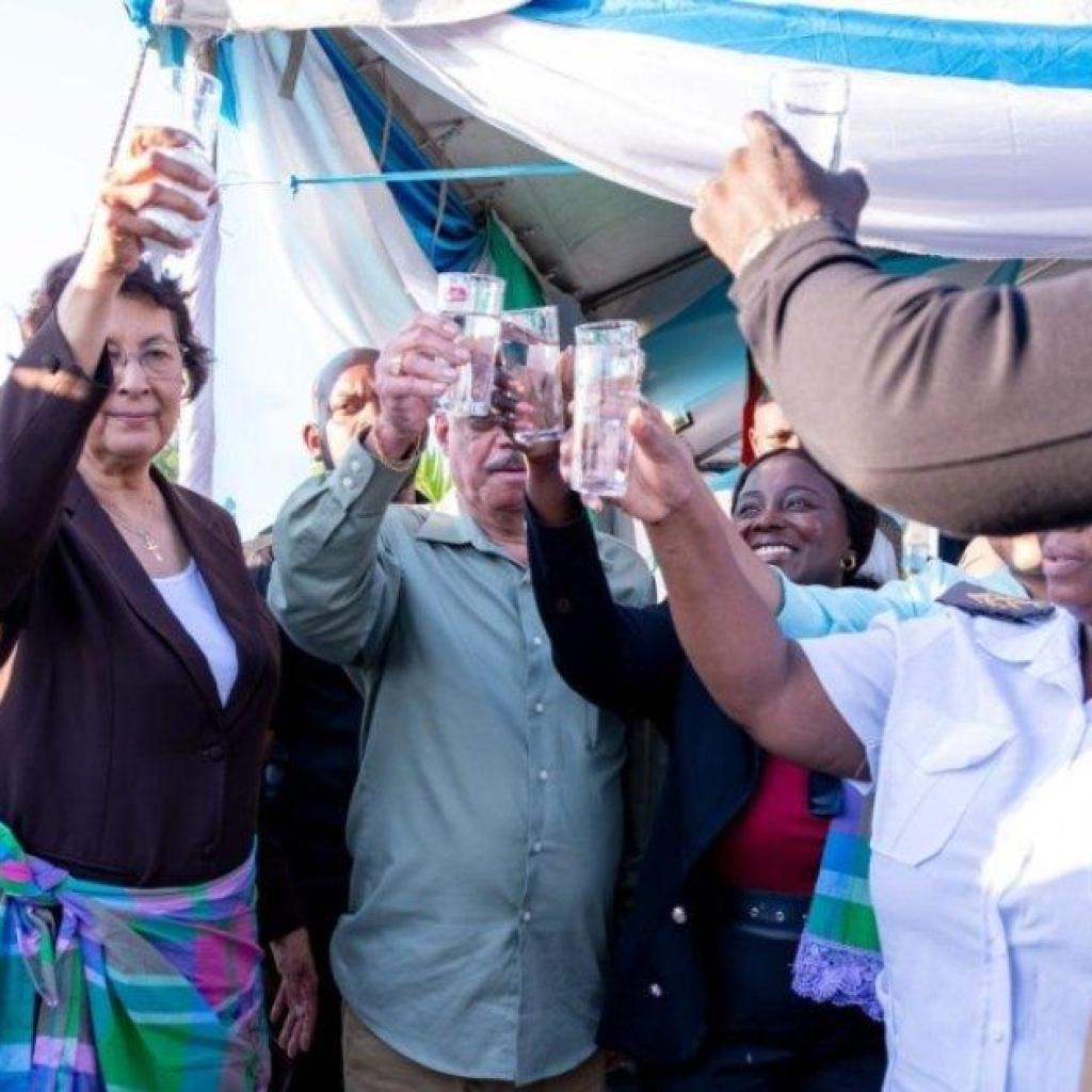 Drinkwatervoorziening in Sunny Point officieel in gebruik genomen