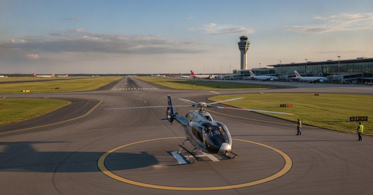 Luchthaven EAG ontwikkelt zich tot belangrijk logistiek knooppunt voor offshore energie