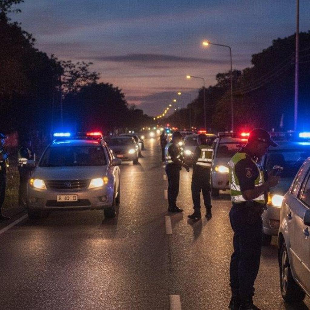 Politie Latour beboet 29 bestuurders bij controle van honderden voertuigen