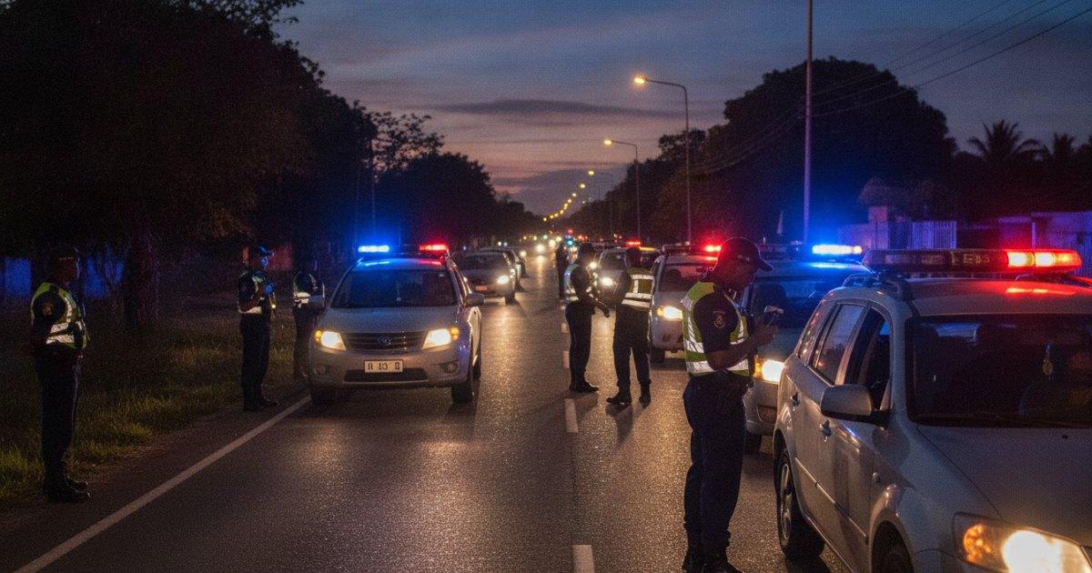 Politie Latour beboet 29 bestuurders bij controle van honderden voertuigen