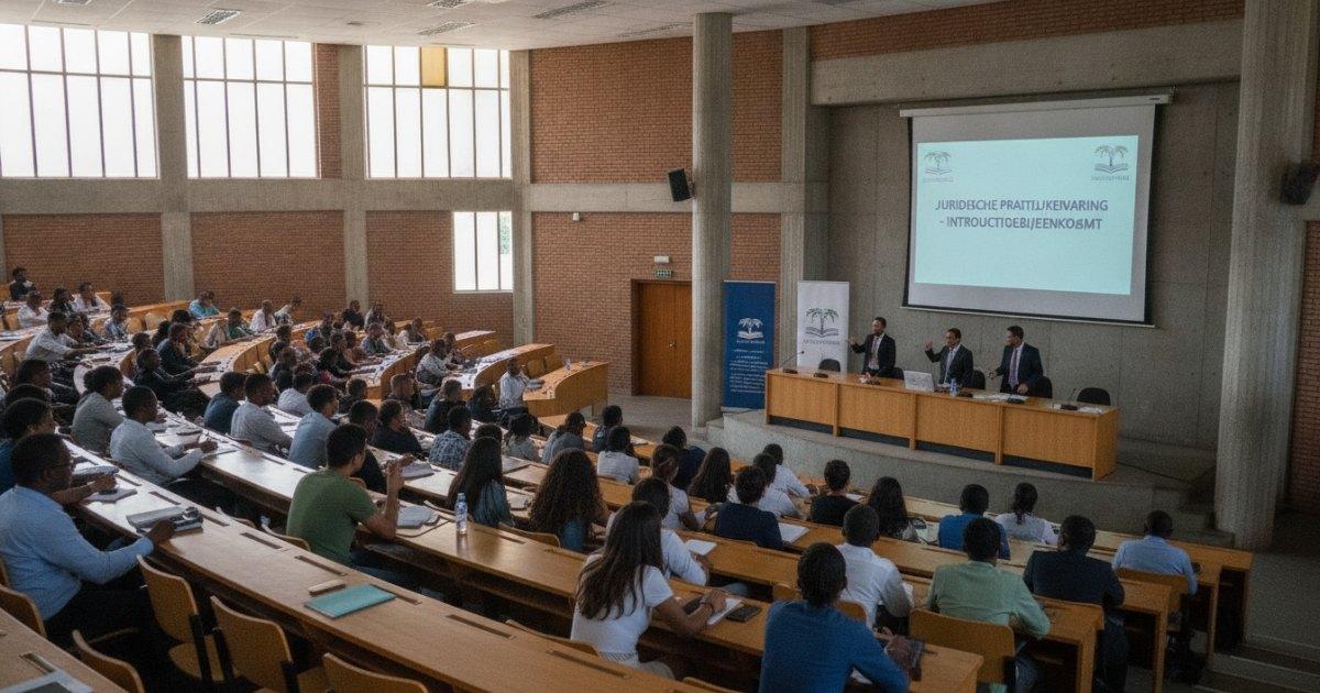 Rechtenstudenten van AdeKUS maken kennis met Circle Of Law