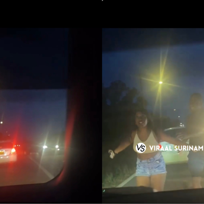 VIDEO | Vrouw loopt tijdens ruzie de straat op en roept naar autobestuurder: “Sla me dood”